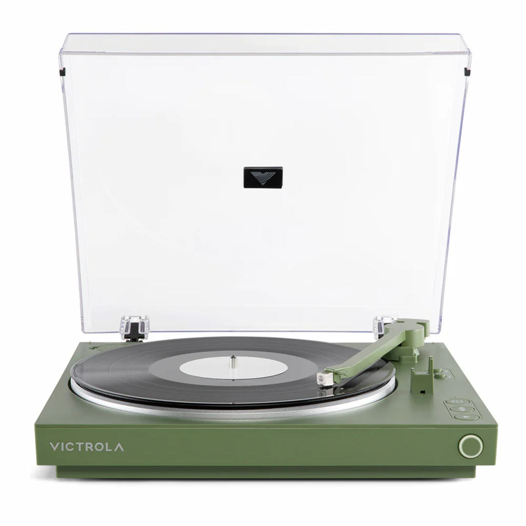 Victrola Automatic Turntable - Green(VPT-800-GRN-INT) - 1