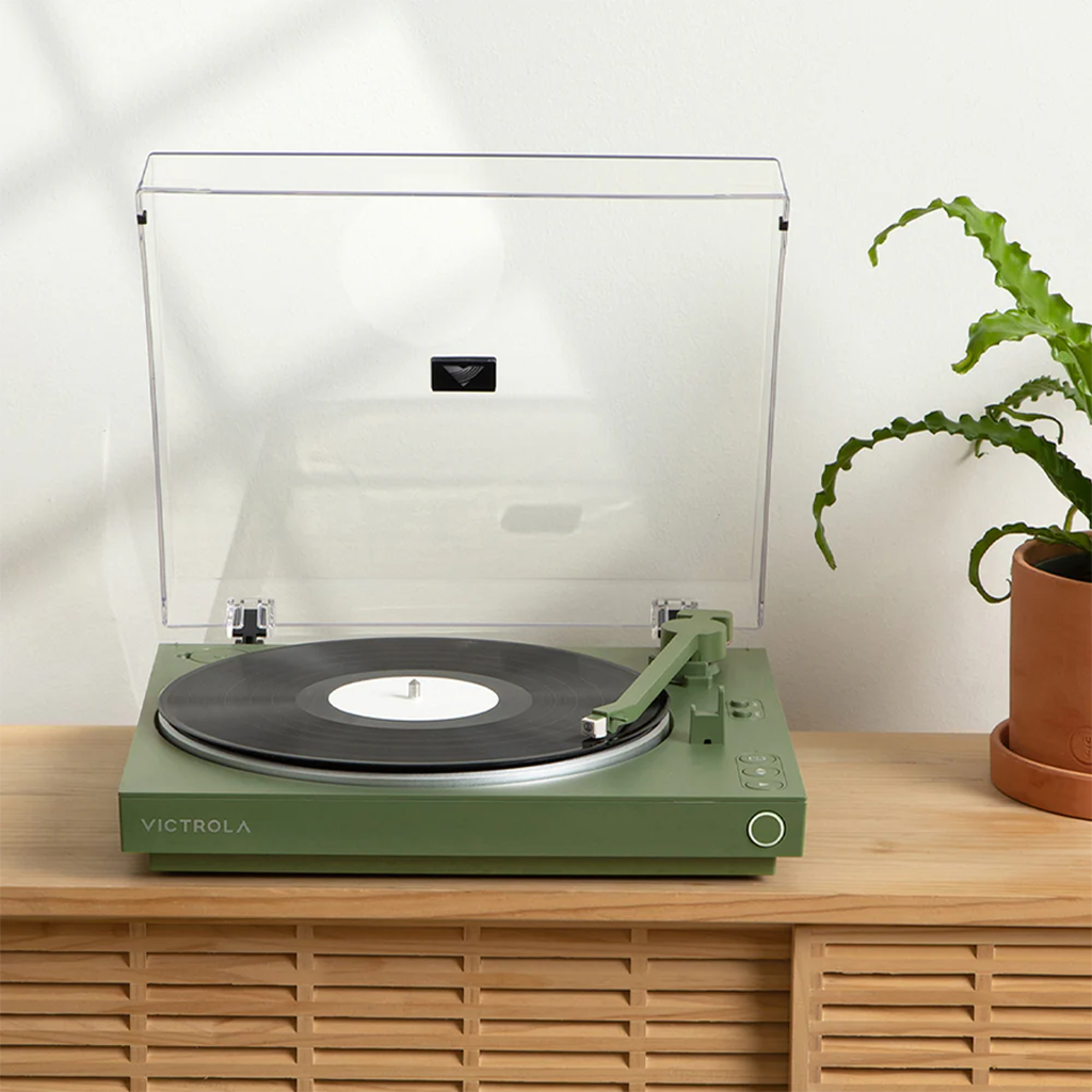 Victrola Automatic Turntable - Green(VPT-800-GRN-INT) - 4