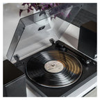Victrola Automatic Turntable + Victrola Tempo Bookshelf Speakers Bundle - Black(VPT-800-BLK-BUN) - 3