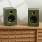Victrola Tempo Bookshelf Speakers - Green(VPS-400-GRN-INT) - 4