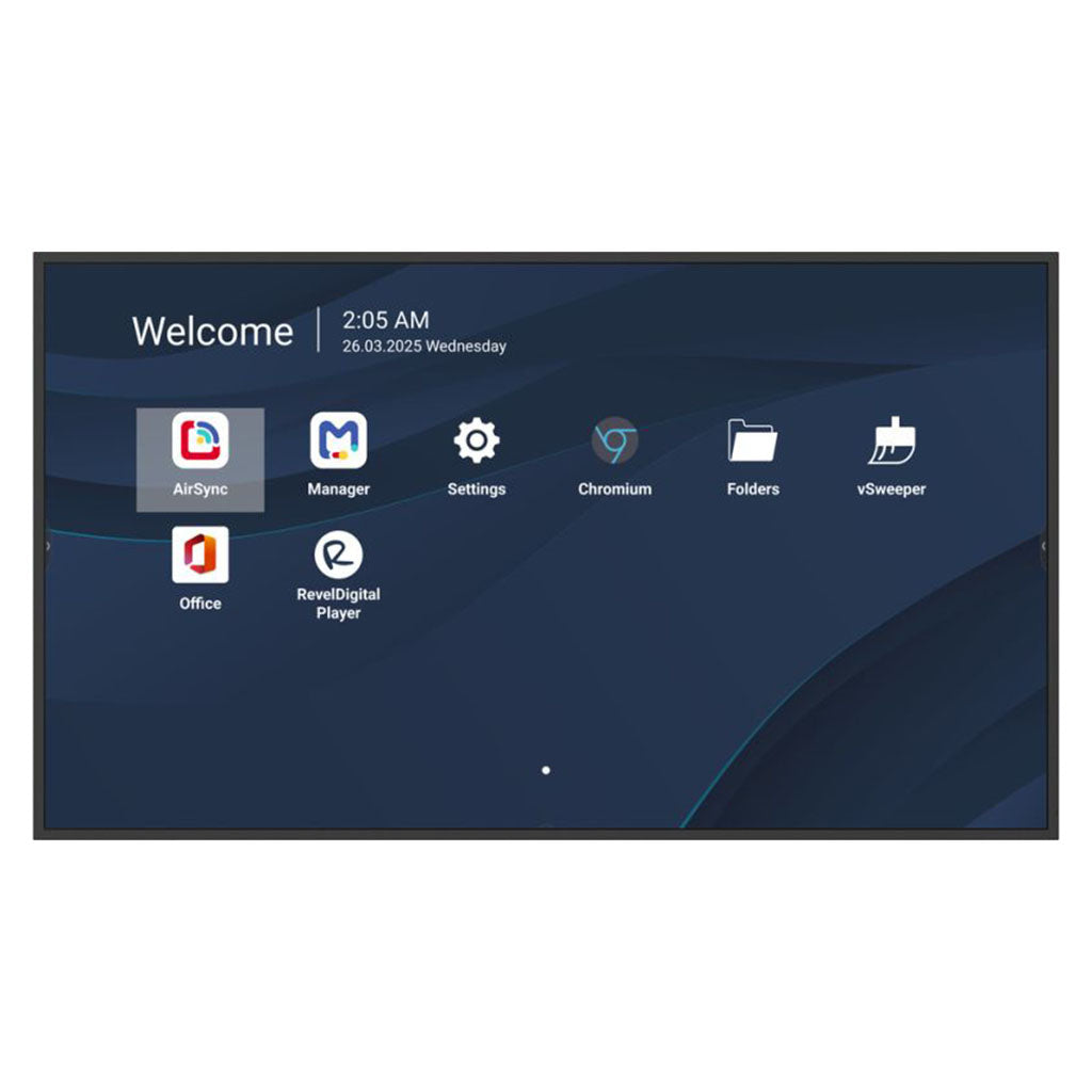 Viewsonic 65" 4K UHD 24/7 500nits Commercial Digital Signage Display - Android(CDE6514-2C) - 1