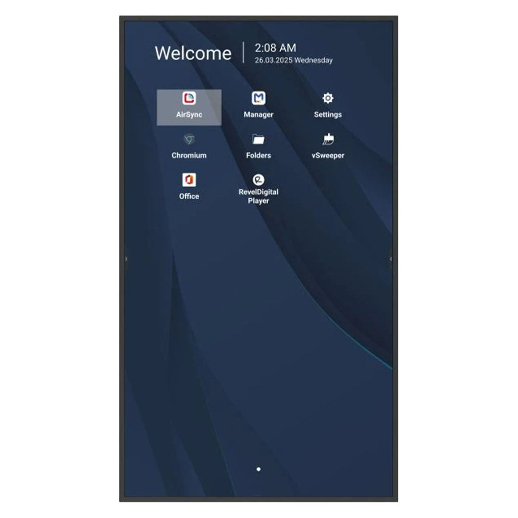Viewsonic 65" 4K UHD 24/7 500nits Commercial Digital Signage Display - Android(CDE6514-2C) - 2