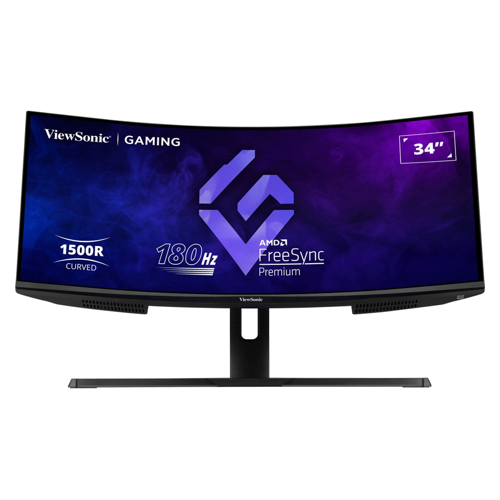 ViewSonic VX3418-2KPC 34" 180Hz UWQHD 1ms Adaptive Sync VA Curved Gaming Monitor(VX3418-2KPC) - 5