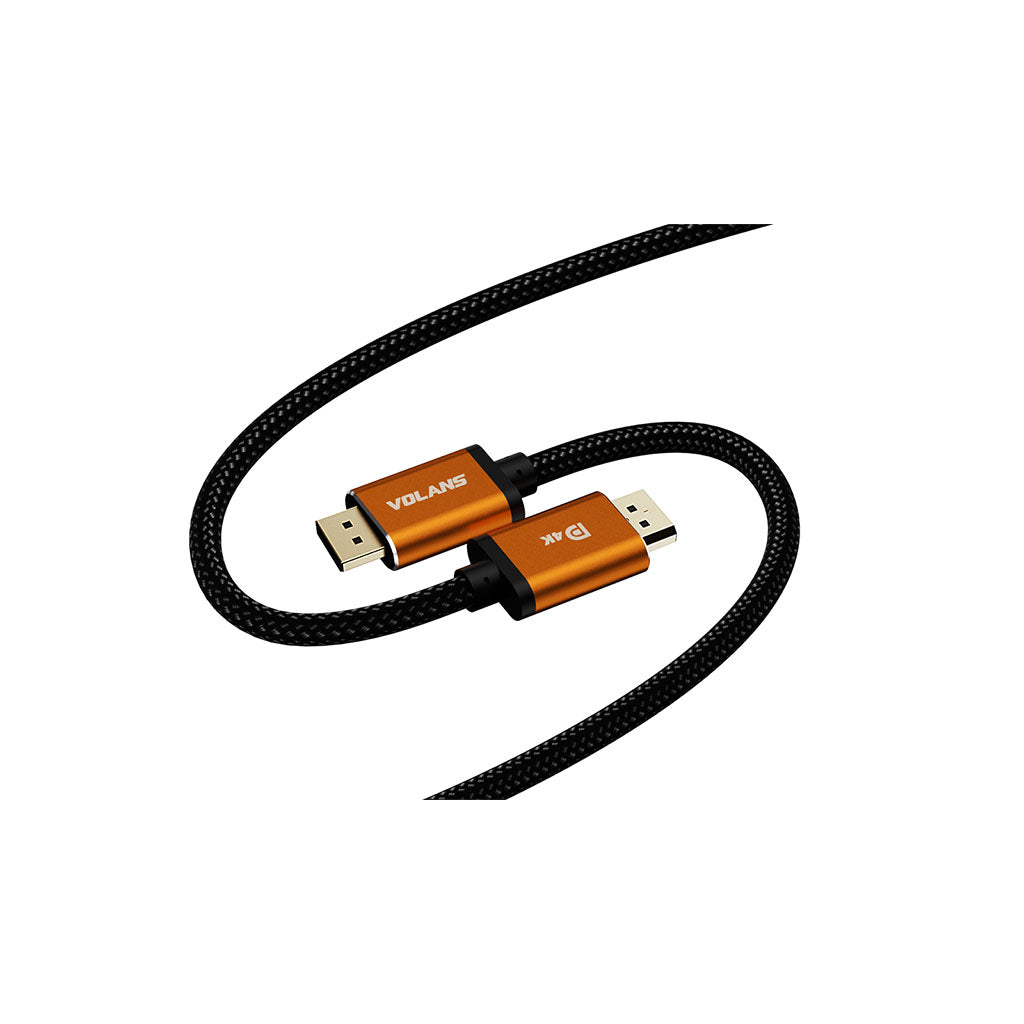 Volans VL-DD45 Ultra 4K DisplayPort 1.2 Male to Male Cable - 5M(VL-DD45) - 2