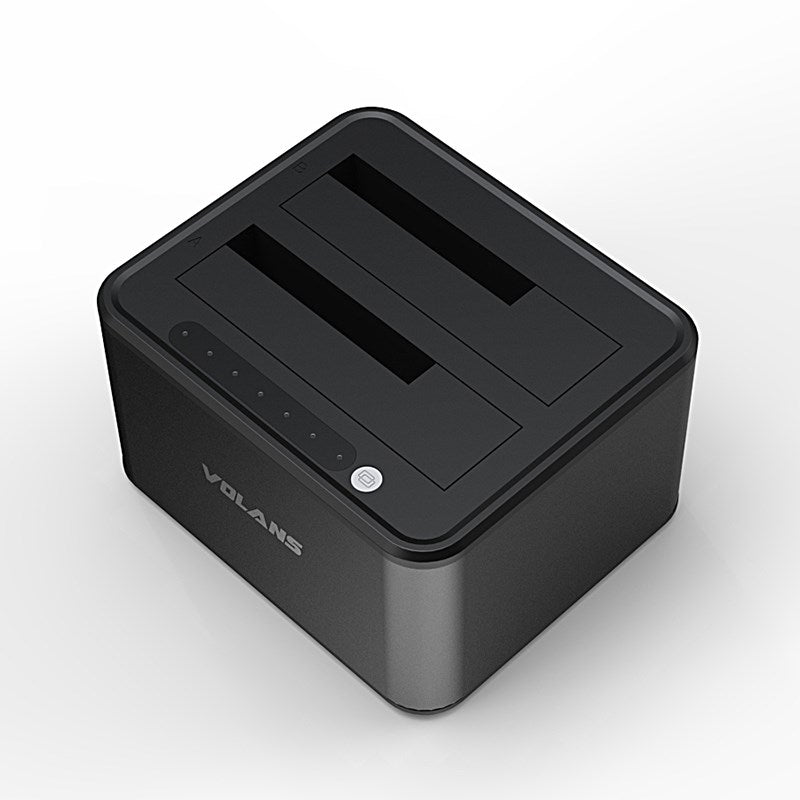Volans VL-DS30S Dual Bay USB 3.0 Aluminium Docking Station(VL-DS30S) - 2