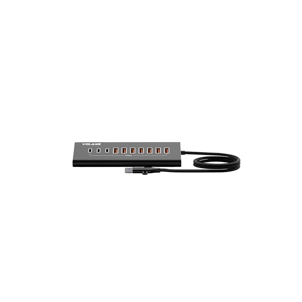 VOLANS VL-HB10C Aluminum 10 Ports USB 3.2 Gen2 Hub(VL-HB10C) - 3