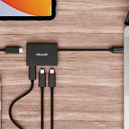 VOLANS VL-HC04S Aluminium USB-C (10Gbps) to 4-Port USB-C Hub(VL-HC04S) - 2