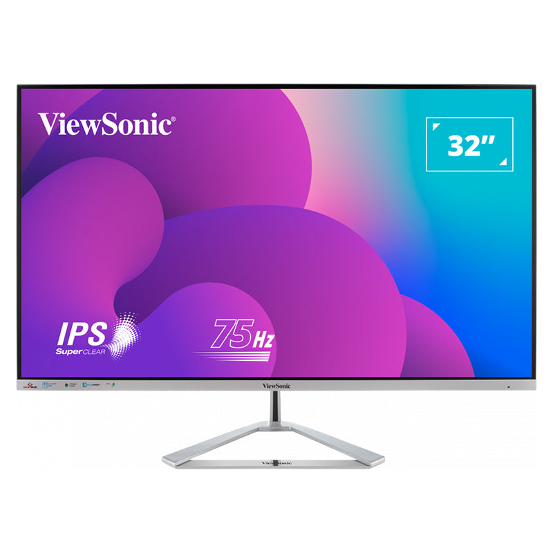 ViewSonic VX3276-MHD-3 32" 75Hz FHD Frameless IPS Entertainment Monitor(VX3276-mhd-3) - 1