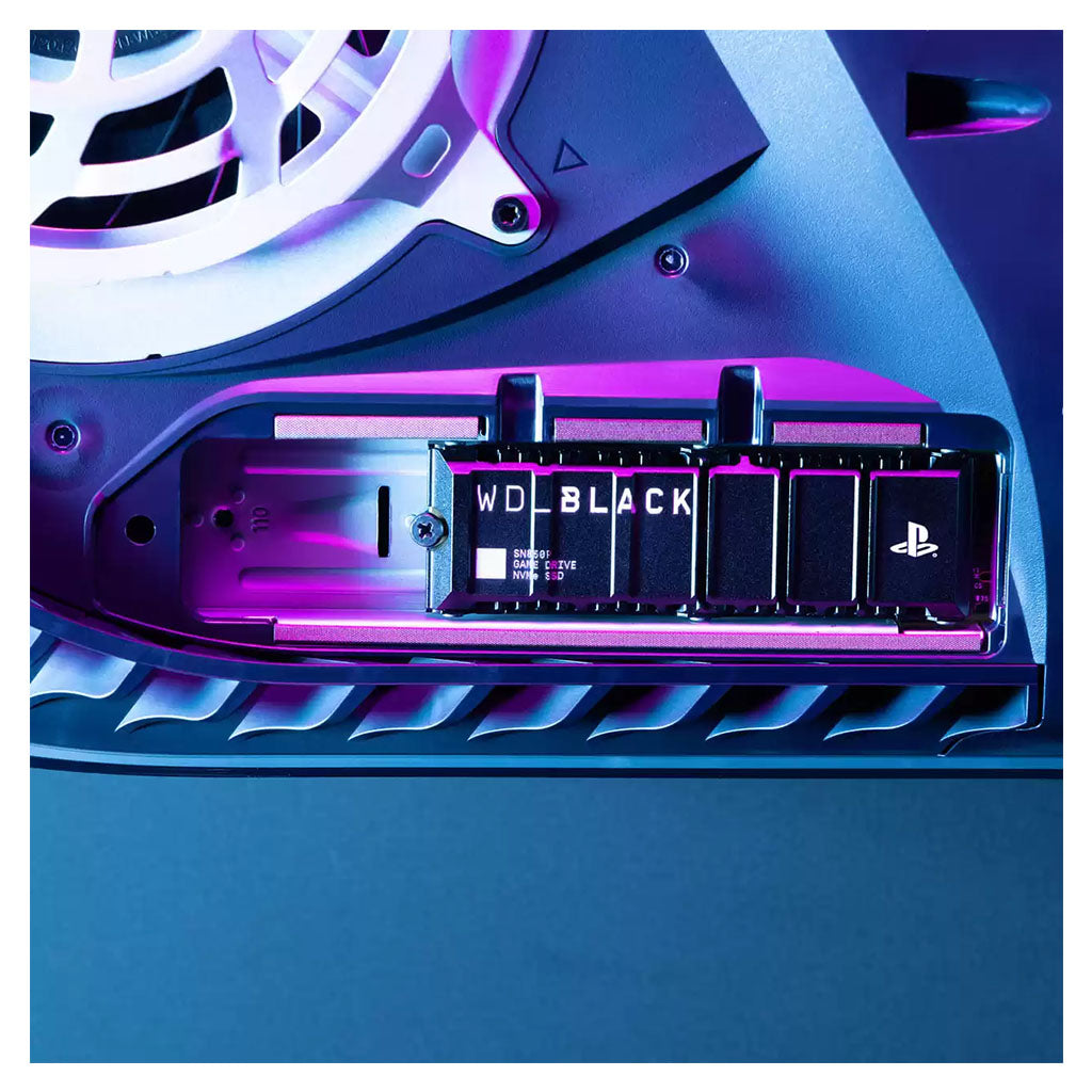 WD Black SN850P 2TB PCIe 4.0 NVMe M.2 2280 SSD with Heatsink - WDBBYV0020BNC-WRSN(WDBBYV0020BNC-WRSN) - 3