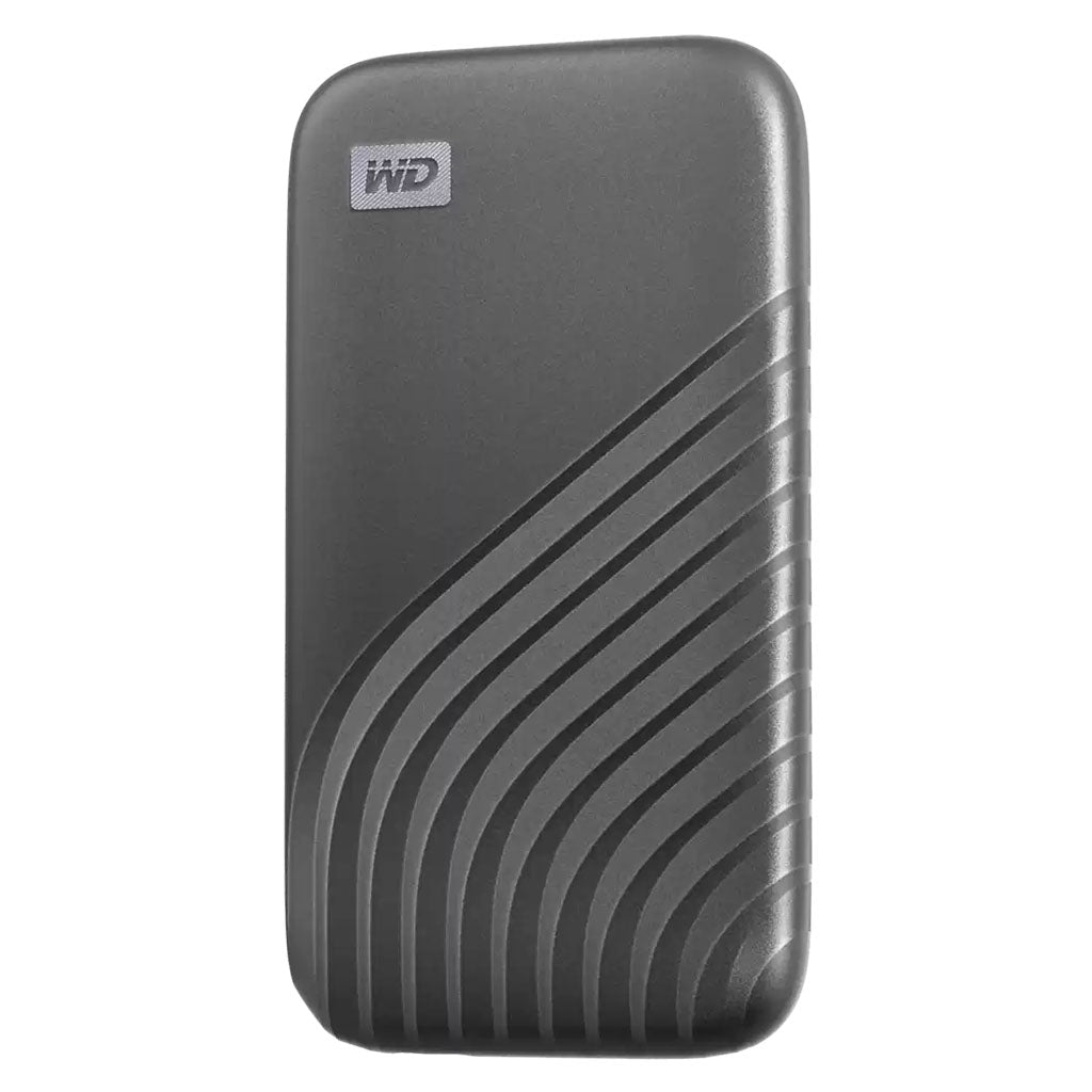 WD My Passport Portable 2TB USB 3.2 External SSD - Grey(WDBAGF0020BGY-WESN) - 2