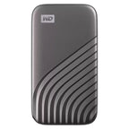 WD My Passport Portable 2TB USB 3.2 External SSD - Grey(WDBAGF0020BGY-WESN) - 1