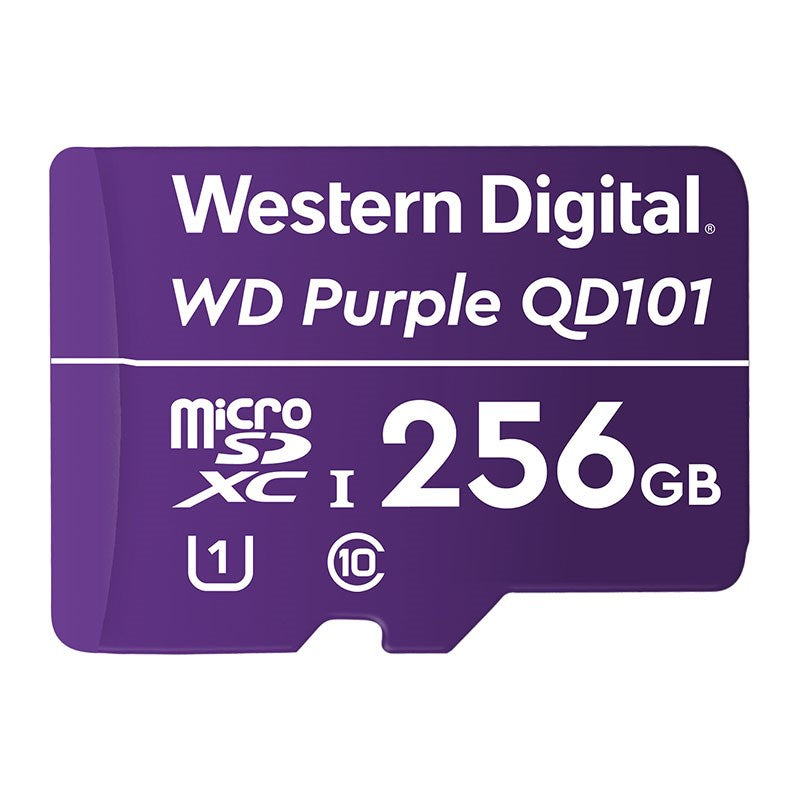 WD Purple 256GB microSDXC Ultra Endurance Memory Card(WDD256G1P0C) - 1