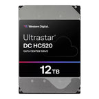 WD Ultrastar DC HC520 12TB 3.5" SATA 7200RPM 512e SE Hard Drive 0F30146(0F30146) - 2
