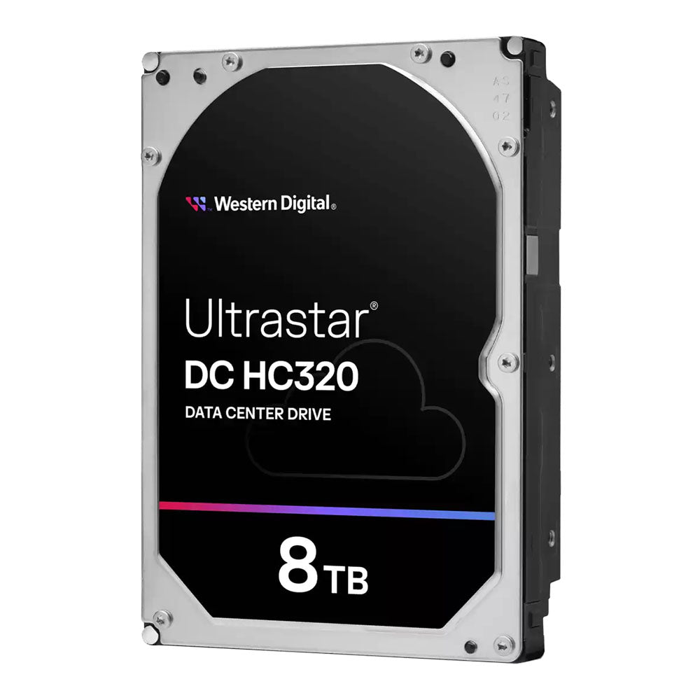 WD Ultrastar DC HC320 8TB 3.5" SATA 7200RPM 512e SE Hard Drive 0B36404(0B36404) - 1