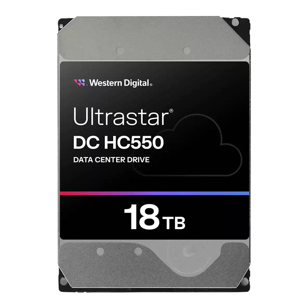 WD Ultrastar DC HC550 18TB 3.5" SATA 7200RPM 512e/4Kn SE Hard Drive 0F38459(0F38459) - 2