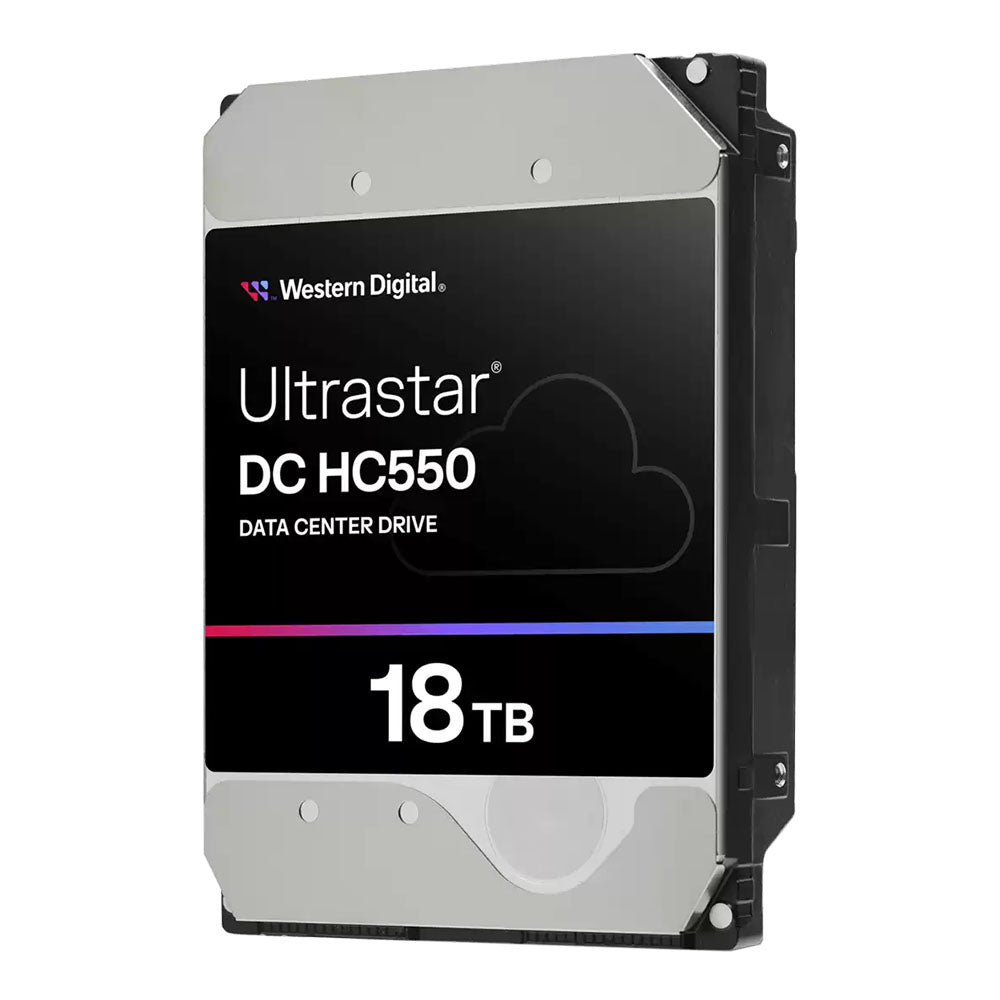 WD Ultrastar DC HC550 18TB 3.5" SATA 7200RPM 512e/4Kn SE Hard Drive 0F38459(0F38459) - 1