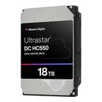 WD Ultrastar DC HC550 18TB 3.5" SATA 7200RPM 512e/4Kn SE Hard Drive 0F38459(0F38459) - 1