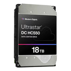 WD Ultrastar DC HC550 18TB 3.5" SATA 7200RPM 512e/4Kn SE Hard Drive 0F38459(0F38459) - 3