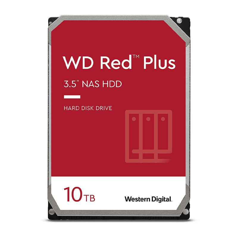 WD WD101EFBX 10TB Red Plus 3.5" 7200RPM SATA NAS Hard Drive(WD101EFBX) - 1