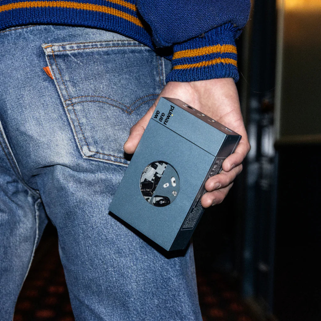 We Are Rewind Portable Cassette Player & Recorder - Blue(WE-001-B1) - 4