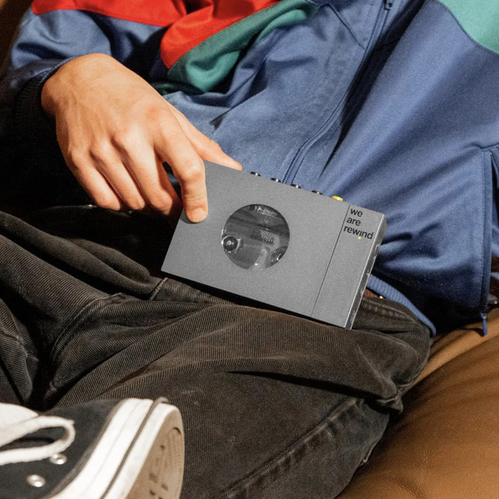 We Are Rewind Portable Cassette Player & Recorder - Grey(WE-001-G1) - 4