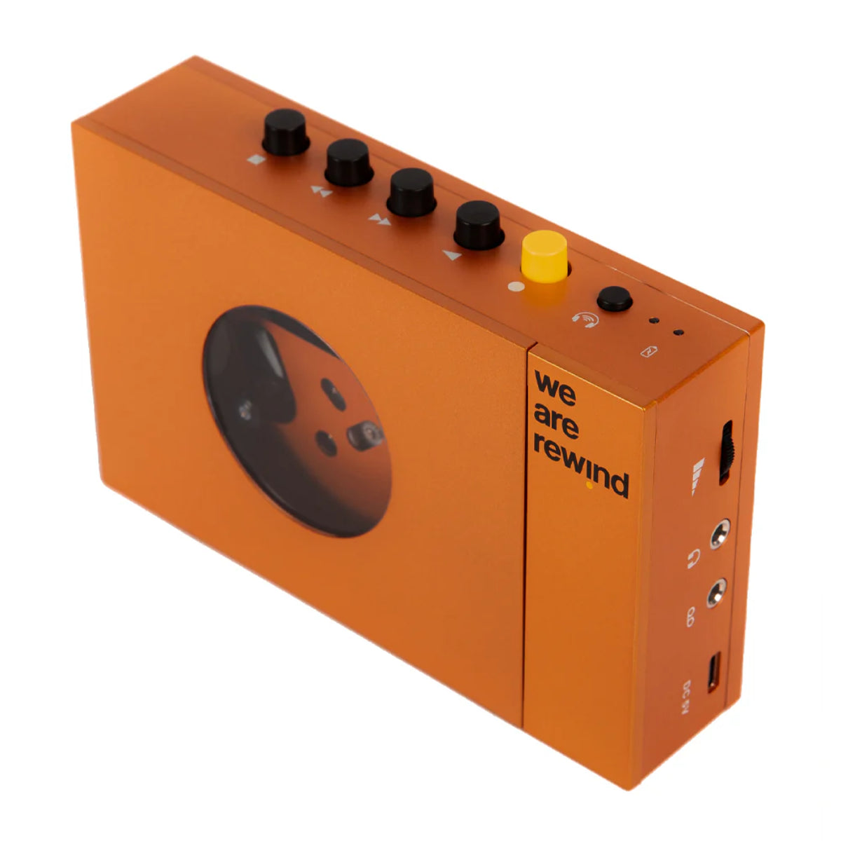 We Are Rewind Portable Cassette Player & Recorder - Orange(WE-001-O1) - 2