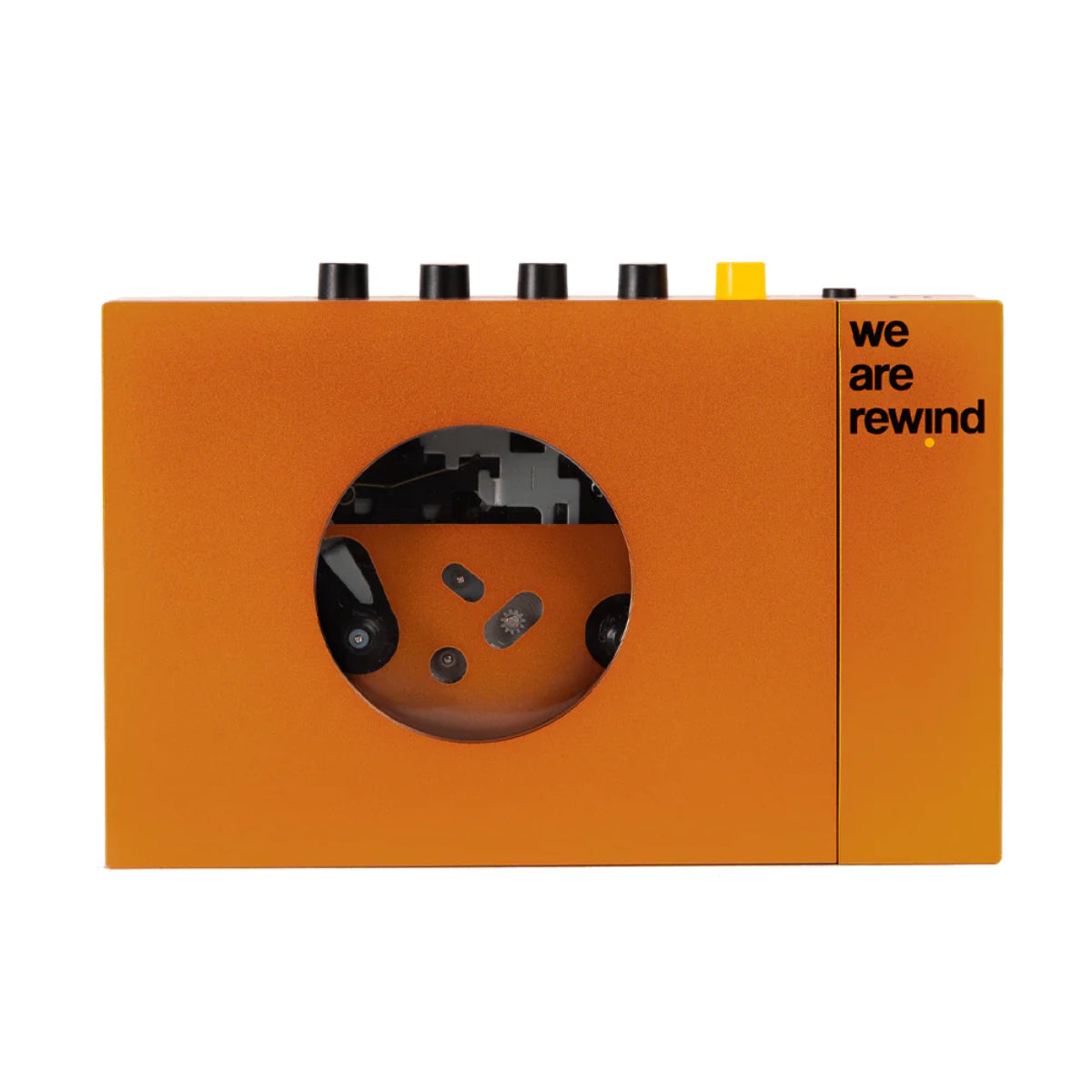 We Are Rewind Portable Cassette Player & Recorder - Orange(WE-001-O1) - 1