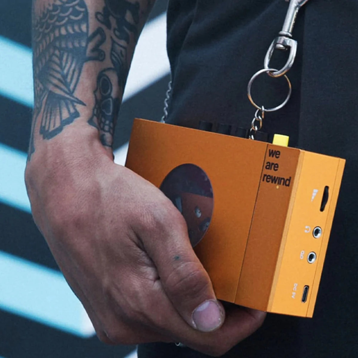 We Are Rewind Portable Cassette Player & Recorder - Orange(WE-001-O1) - 4