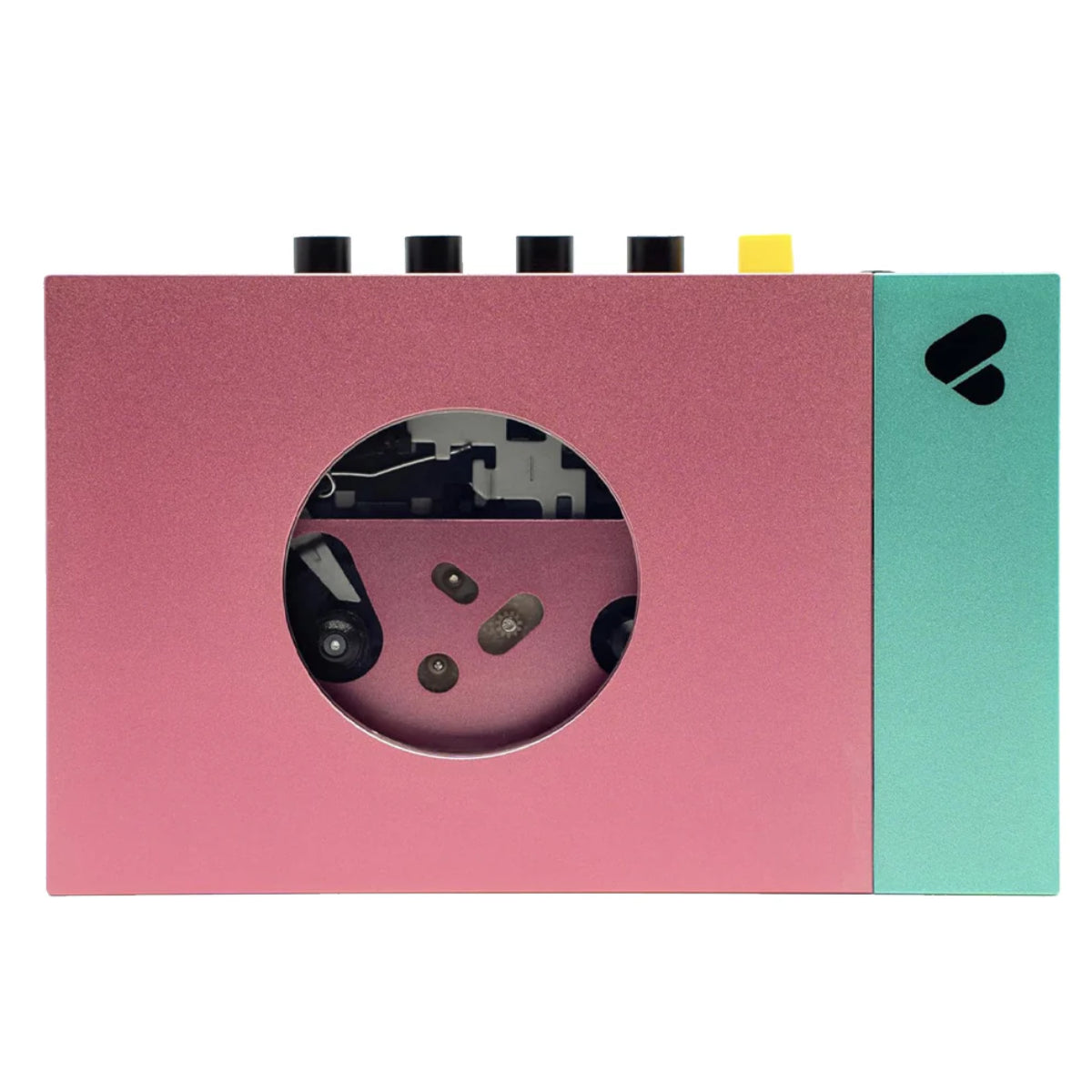We Are Rewind Portable Cassette Player & Recorder - Pink & Green(WE-001-P1) - 1