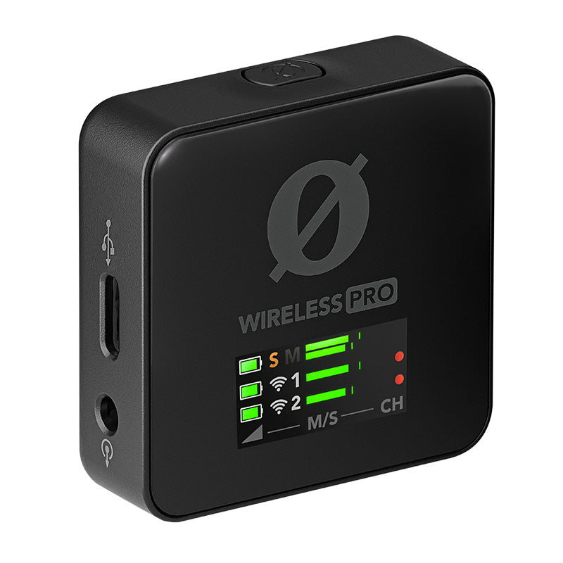RODE Wireless PRO Dual Channel Compact Wireless Microphone System - Black(WIPRO) - 3