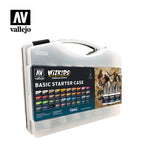 Wizkids Premium Paint Set by Vallejo - Basic Starter Case(AV80260) - 1