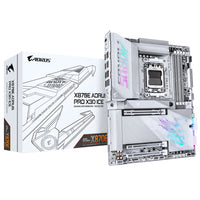Gigabyte X870E A PRO X3D ICE AM5 ATX Motherboard(X870E AORUS PRO X3D ICE) - 1