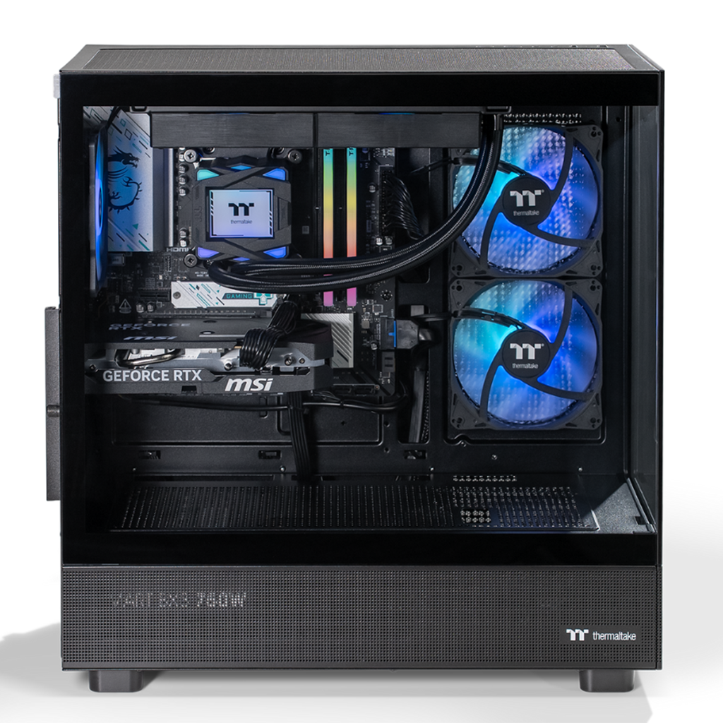 Thermaltake Horizon V2 Gaming PC - Ryzen 5 7500F 32GB RTX 5060 W11H(CA-4Q2-00D1WA-A1) - 2