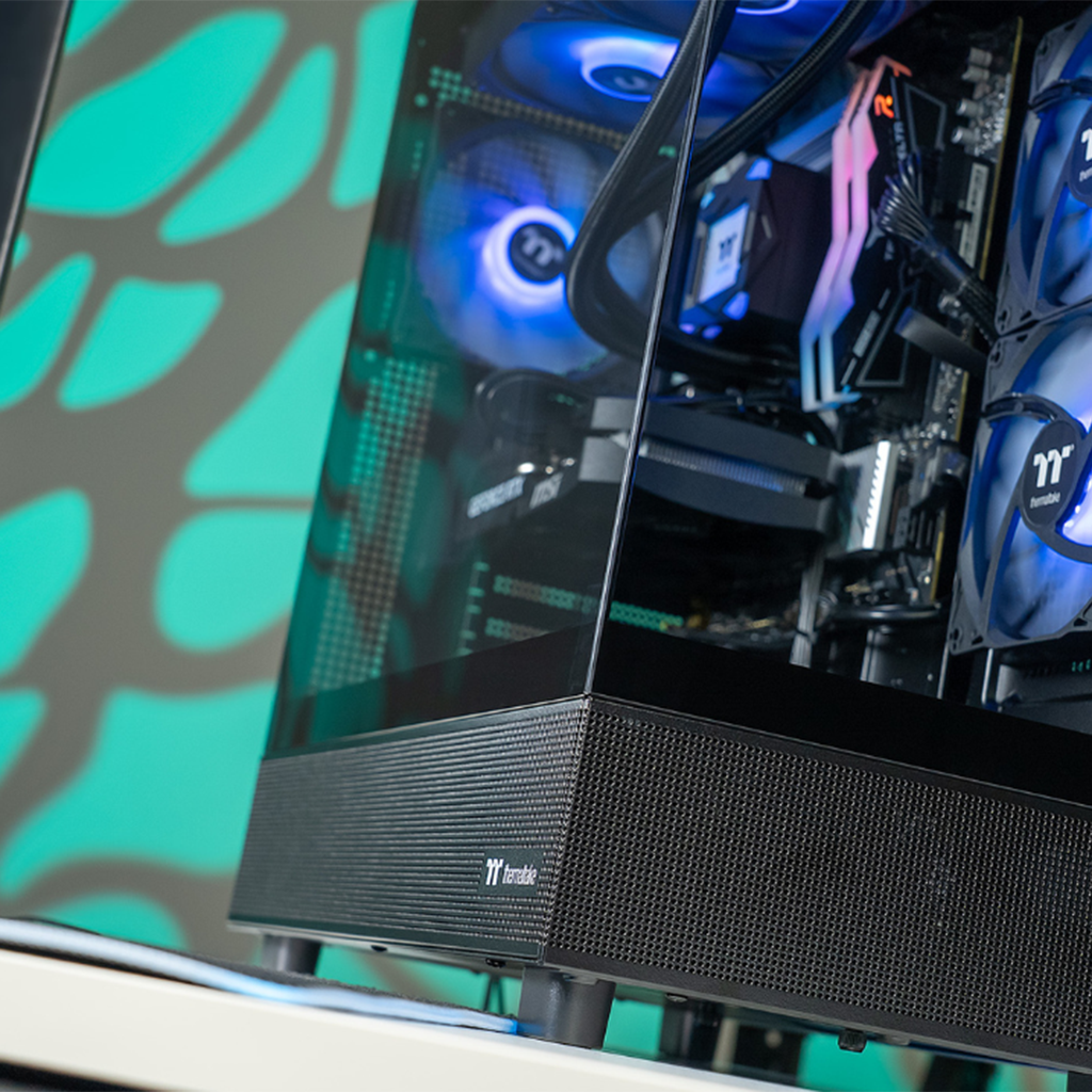 Thermaltake Horizon V2 Gaming PC - Ryzen 5 7500F 32GB RTX 5060 W11H(CA-4Q2-00D1WA-A1) - 5