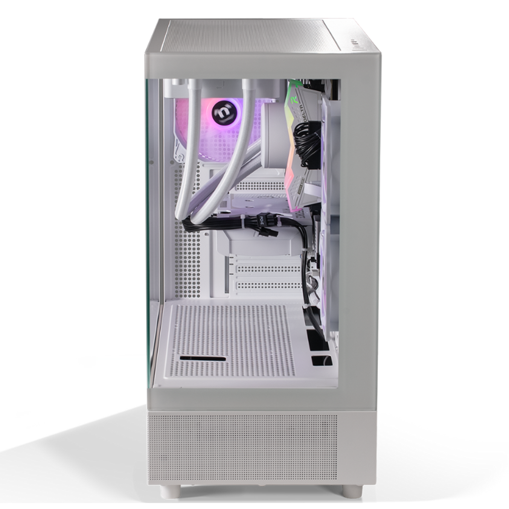 Thermaltake Horizon V2 Snow Gaming PC - Ryzen 5 7500F 32GB RTX 5060 W11H(CA-4Q2-00D6WA-A1) - 3