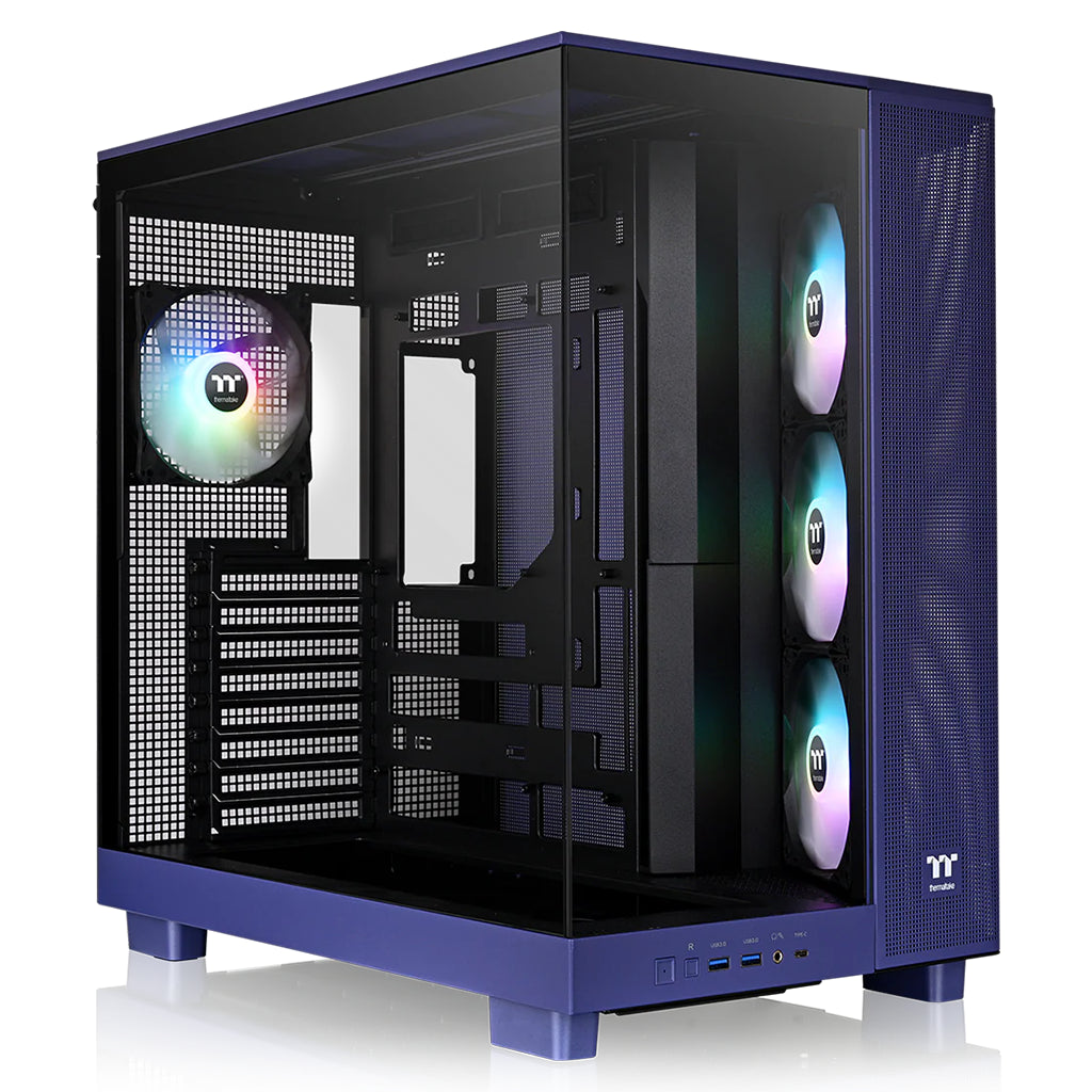 Thermaltake View 380 XL Tempered Glass ARGB Mid Tower Case - Future Dusk(CA-11E-00MNWN-00) - 1