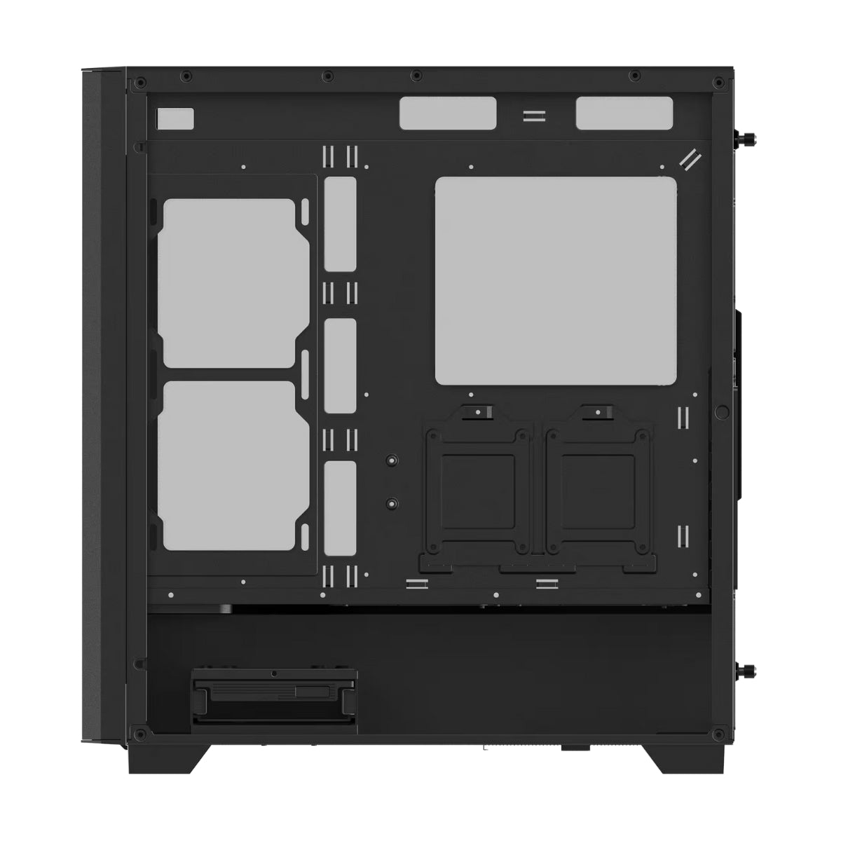 XPG VALOR AIR PRO Tempered Glass Mid-Tower E-ATX Case - Black(VALORAIRPROMTA-BKCWW) - 8