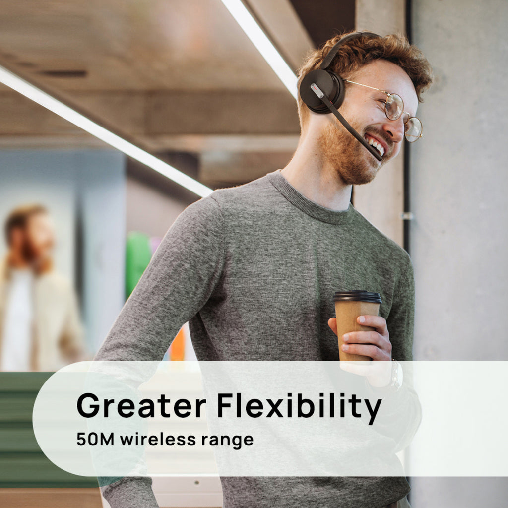 Yealink (BH70 Dual Teams USB-C/A) Microsoft Certified Teams Bluetooth Wireless Headset(BH70-D-MS-C/A) - 6