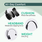 Yealink (BH70 Mono Teams USB-C/A) Microsoft Certified Teams Bluetooth Wireless Headset(BH70-M-MS-C/A) - 3