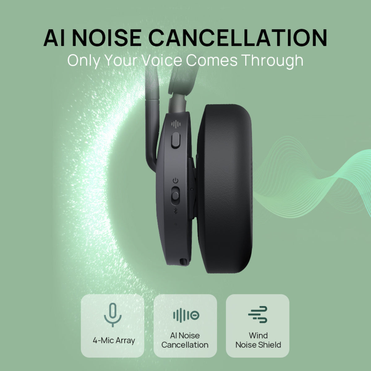Yealink (BH74 UC USB-C/A) Unified Communication Certified Bluetooth Wireless Headset w/ Stand(BH74-CH-UC-C/A) - 6