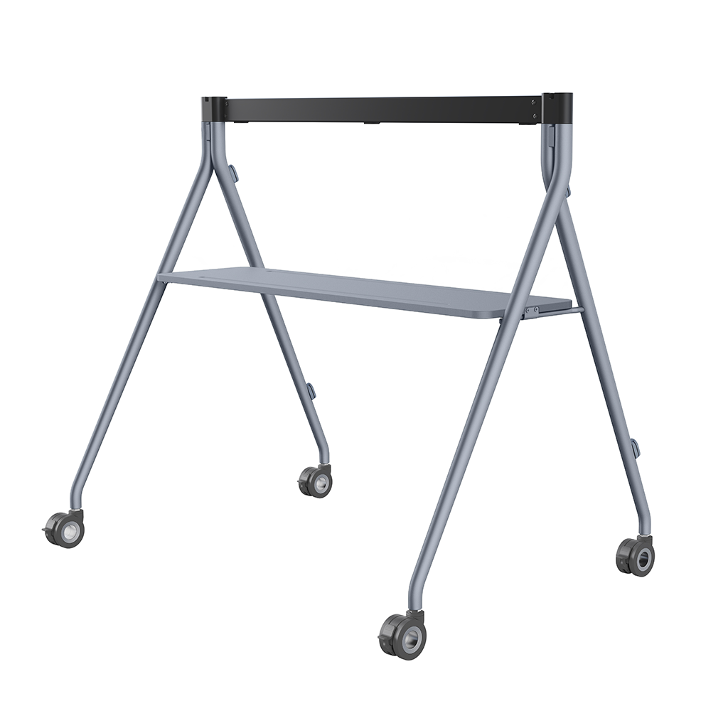 Yealink MB-FS-P750T Floor Stand with Tray for MeetingBoard 75 Pro(MB-FS-P750T) - 1
