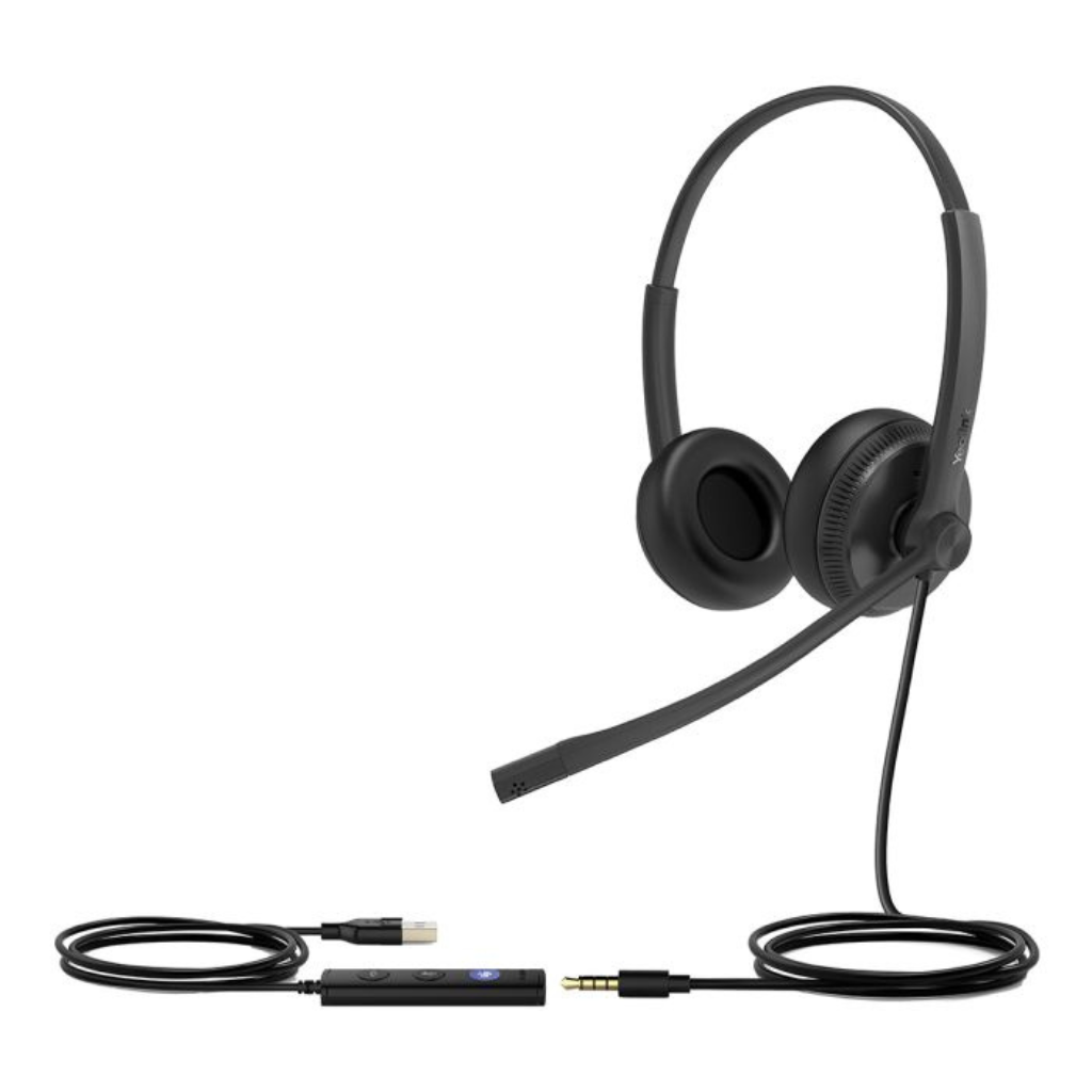  Yealink (UH34 SE Dual Teams) Microsoft Teams Certified USB Wired Headset(UH34-SE-D-MS) - 6