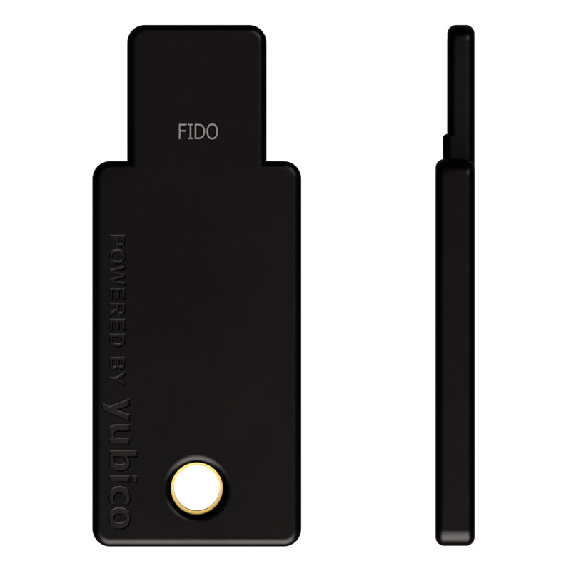 Yubico YubiKey Security Key USB-A and NFC Two-Factor Authentication - Black(5060408465295) - 3