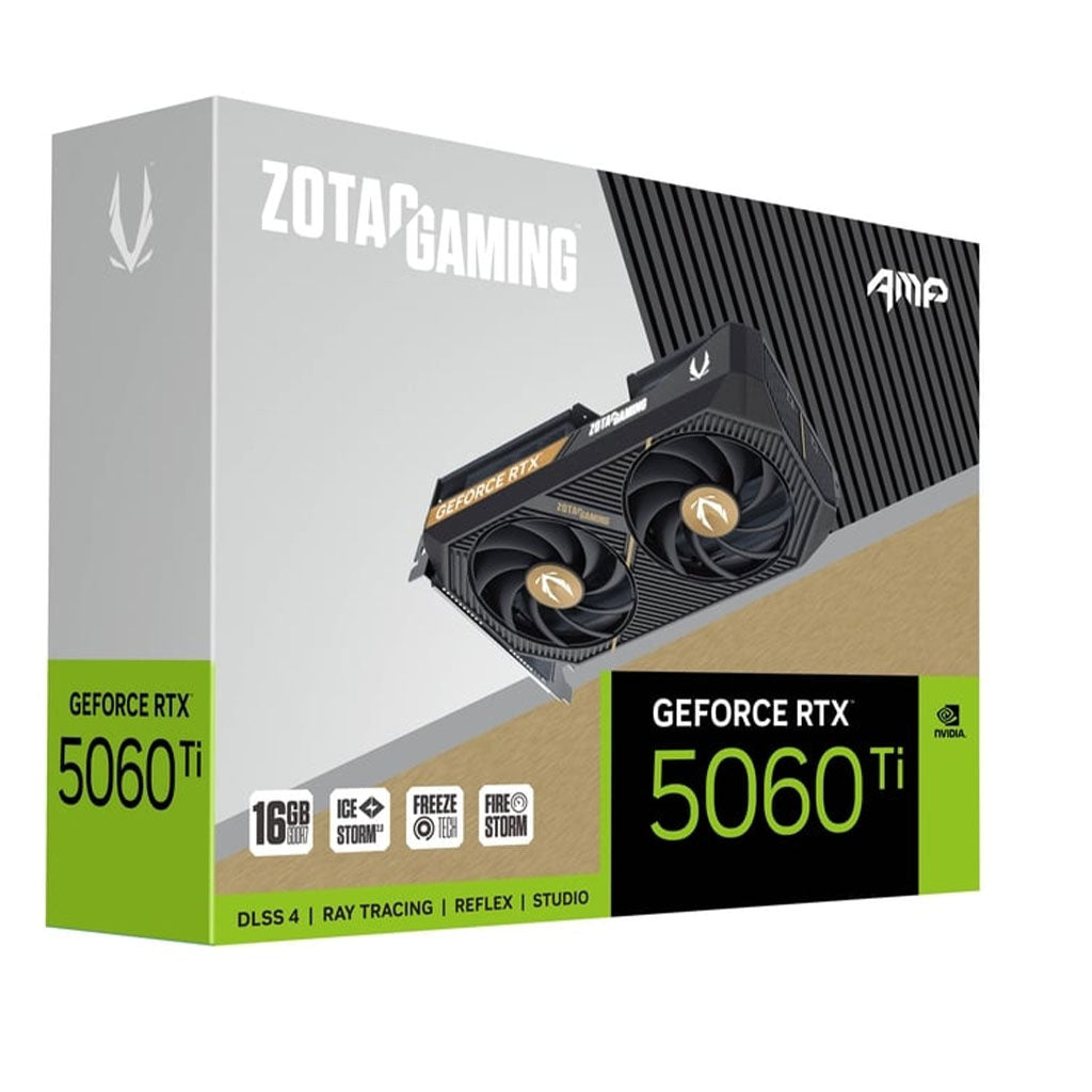 Zotac GeForce RTX 5060 Ti AMP 16GB Video Card(ZT-B50620F-10M) - 8